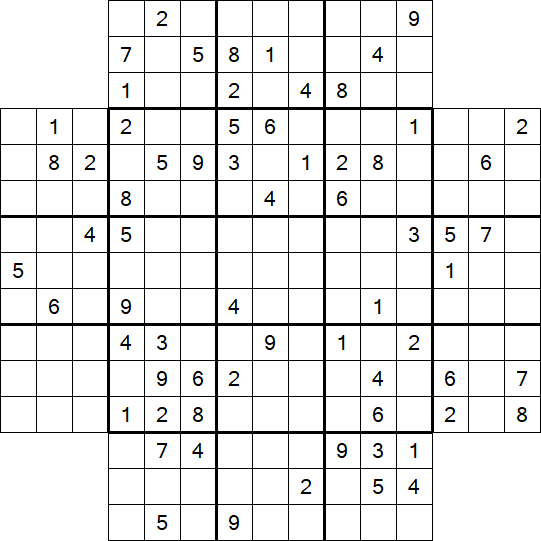 Flower Sudoku - Difícil