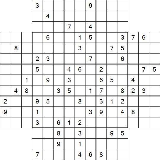 Flower Sudoku - Difícil