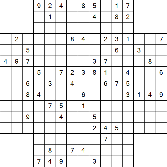 Flower Sudoku - Difícil