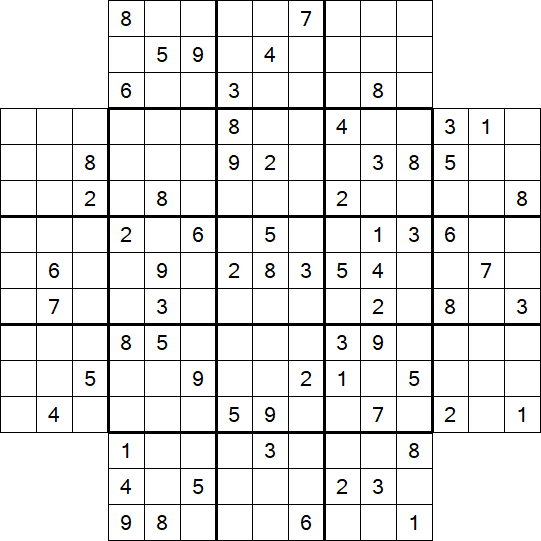 Flower Sudoku - Difícil