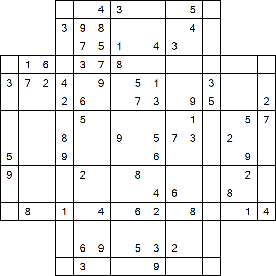 Flower Sudoku - Difícil