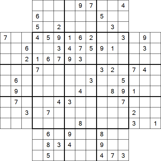 Flower Sudoku - Difícil