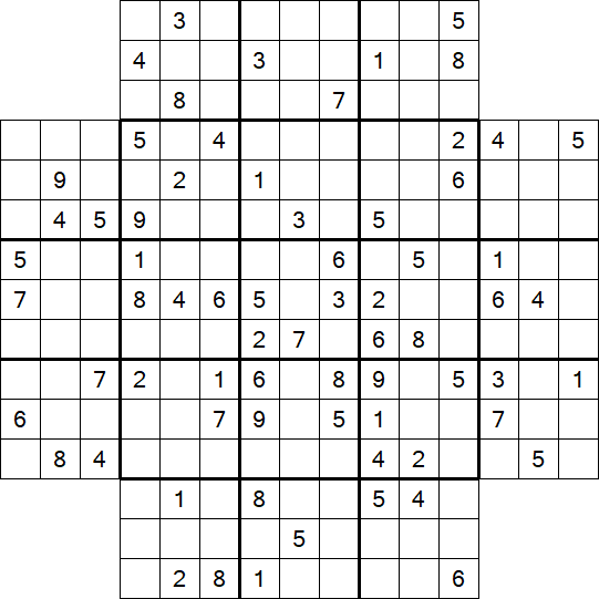 Flower Sudoku - Difícil