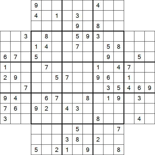 Flower Sudoku - Difícil