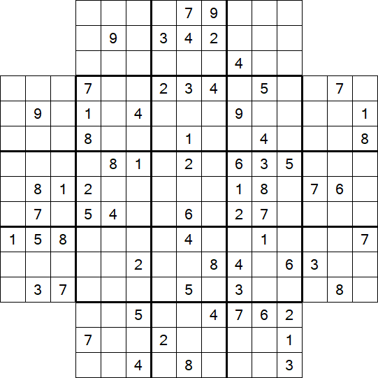 Flower Sudoku - Difícil