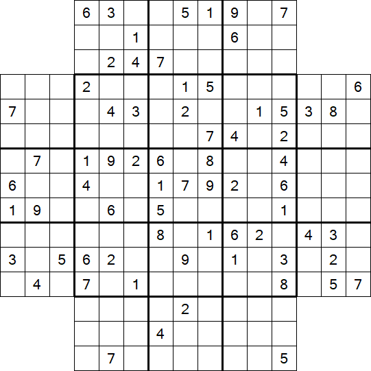 Flower Sudoku - Difícil