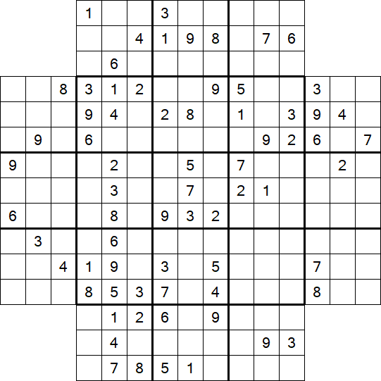 Flower Sudoku - Difícil