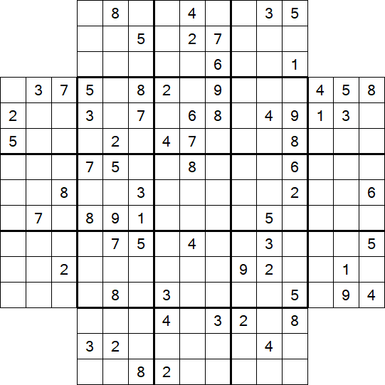 Flower Sudoku - Difícil