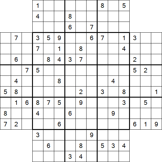 Flower Sudoku - Difícil