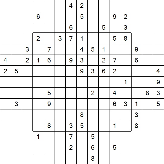 Flower Sudoku - Difícil