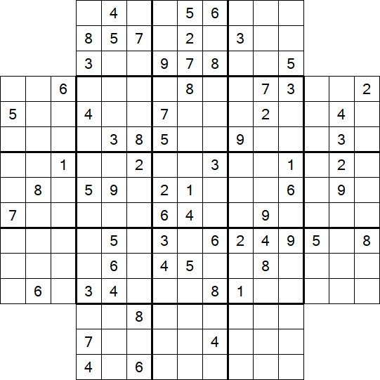 Flower Sudoku - Difícil
