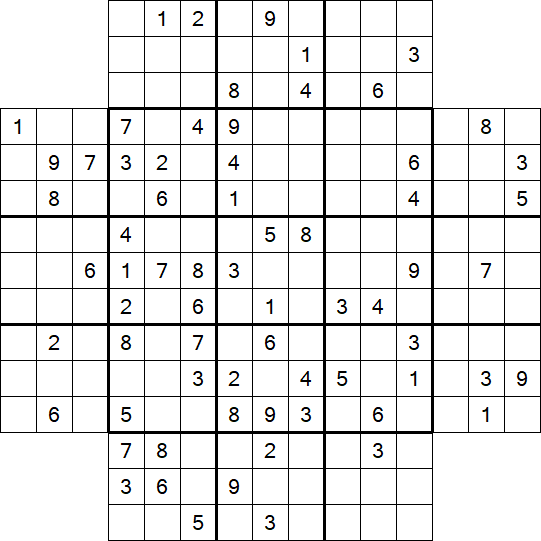 Flower Sudoku - Difícil