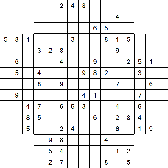 Flower Sudoku - Difícil