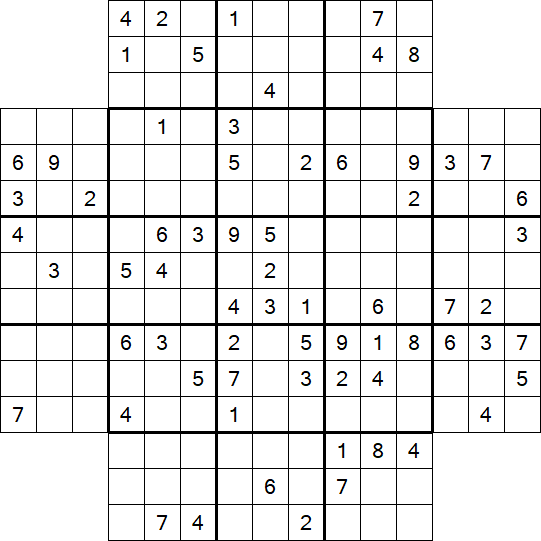 Flower Sudoku - Difícil