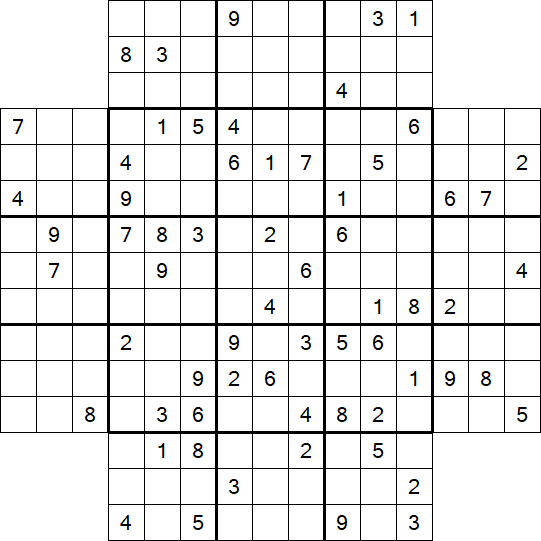 Flower Sudoku - Difícil