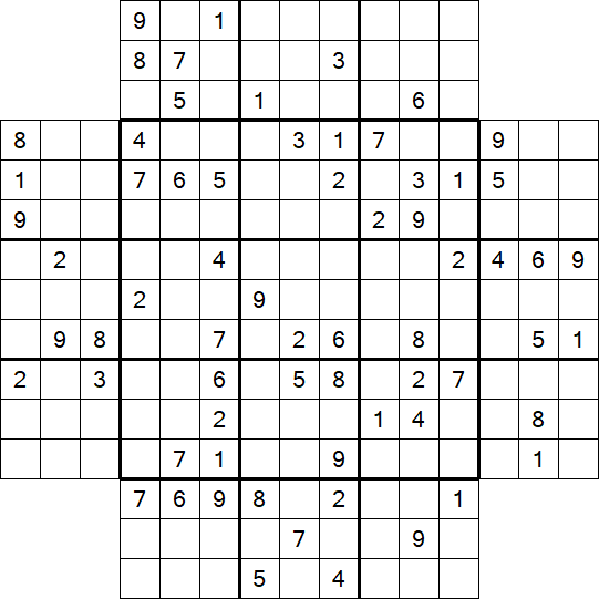 Flower Sudoku - Difícil