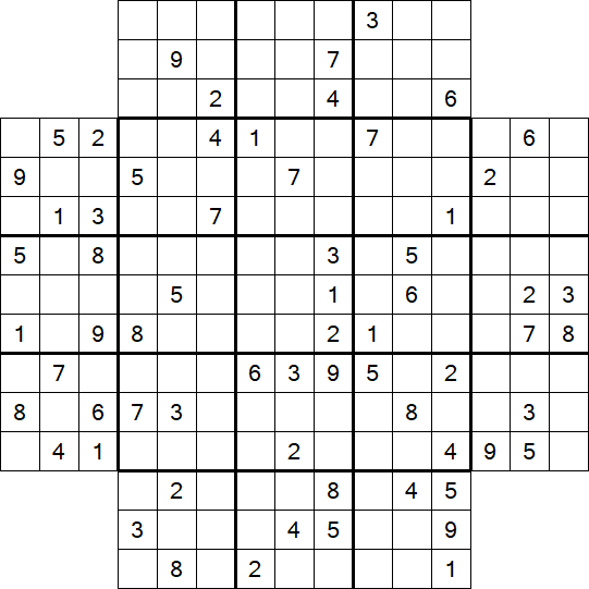 Flower Sudoku - Difícil
