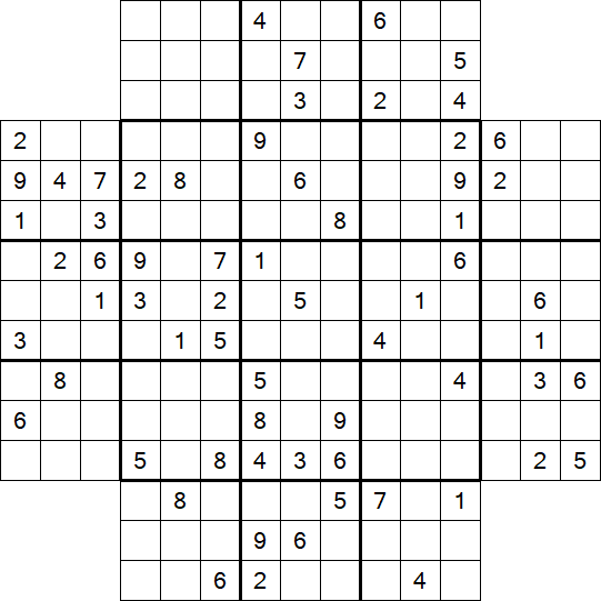 Flower Sudoku - Difícil