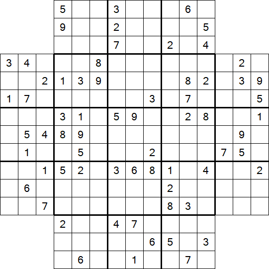 Flower Sudoku - Difícil