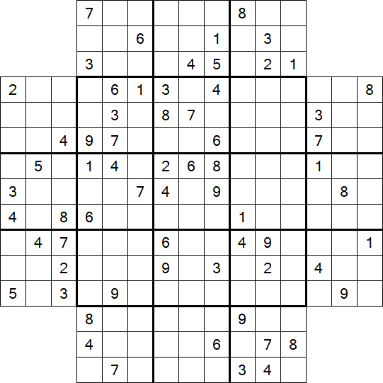 Flower Sudoku - Difícil