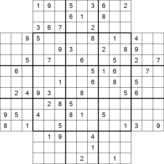 Flower Sudoku - Difícil