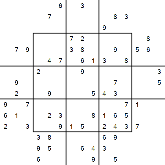 Flower Sudoku - Difícil