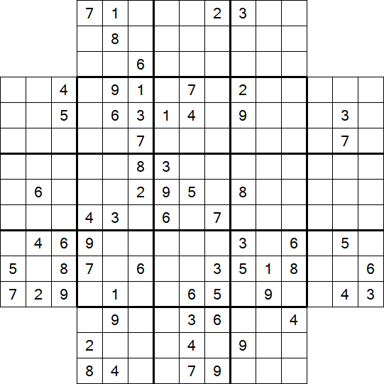 Flower Sudoku - Difícil