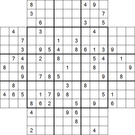 Flower Sudoku - Difícil