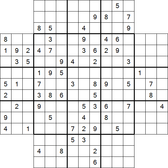 Flower Sudoku - Difícil