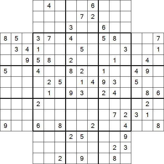 Flower Sudoku - Difícil