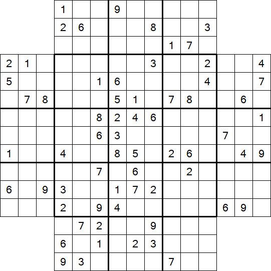 Flower Sudoku - Difícil