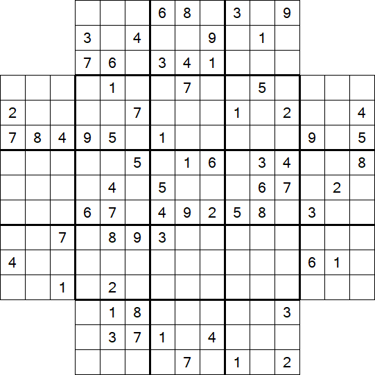 Flower Sudoku - Difícil