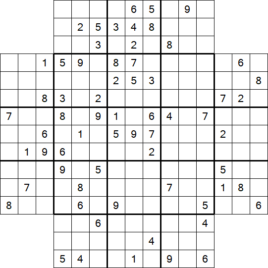 Flower Sudoku - Difícil