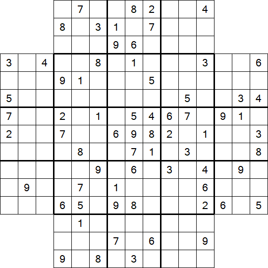 Flower Sudoku - Difícil