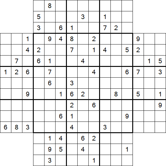 Flower Sudoku - Difícil