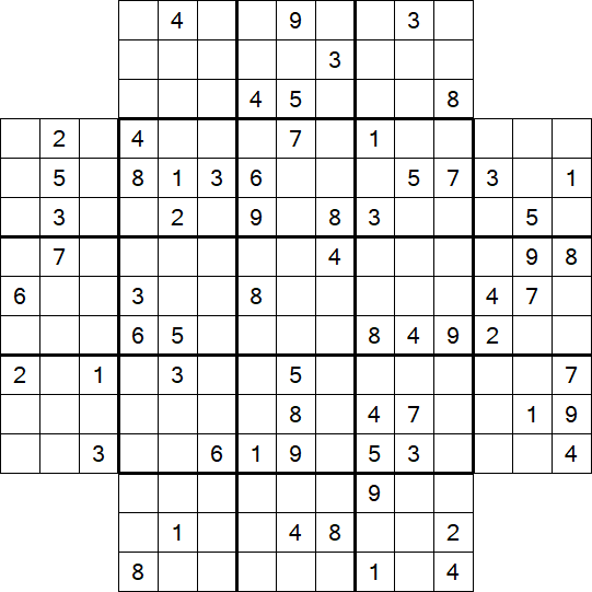 Flower Sudoku - Difícil