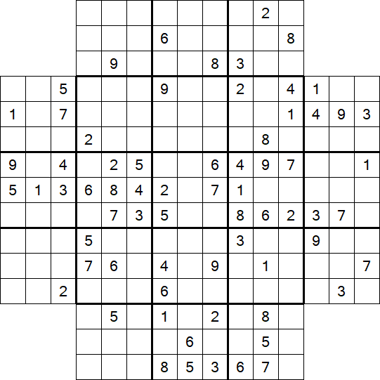 Flower Sudoku - Difícil