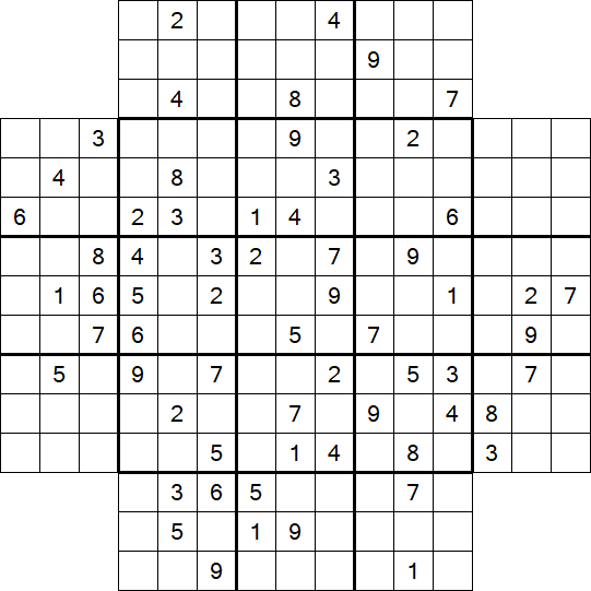 Flower Sudoku - Difícil