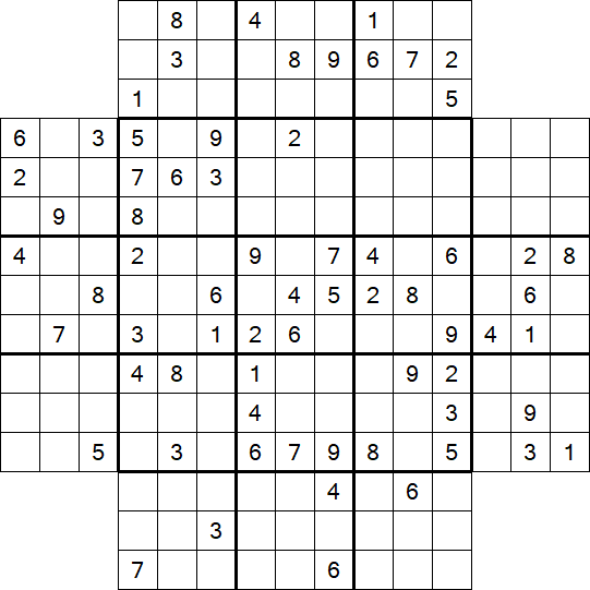 Flower Sudoku - Difícil