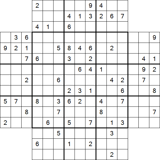 Flower Sudoku - Difícil