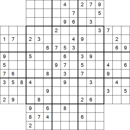 Flower Sudoku - Difícil