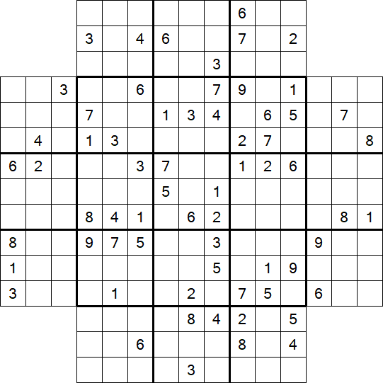 Flower Sudoku - Difícil