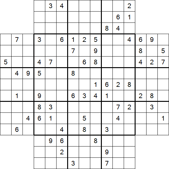 Flower Sudoku - Difícil