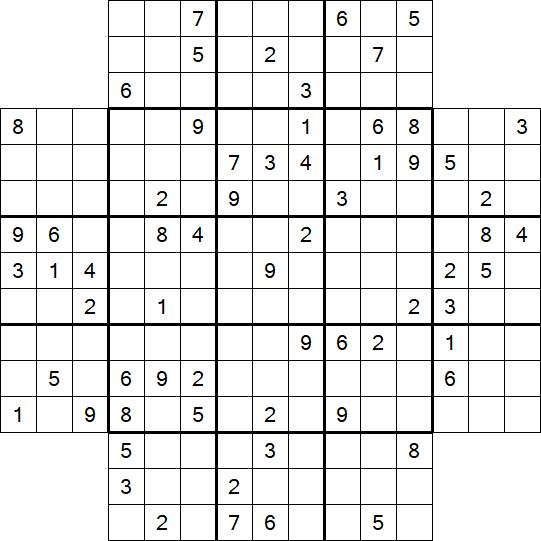 Flower Sudoku - Difícil