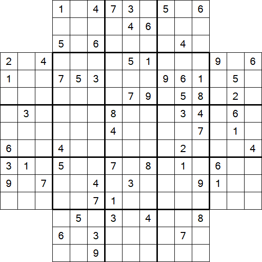 Flower Sudoku - Difícil