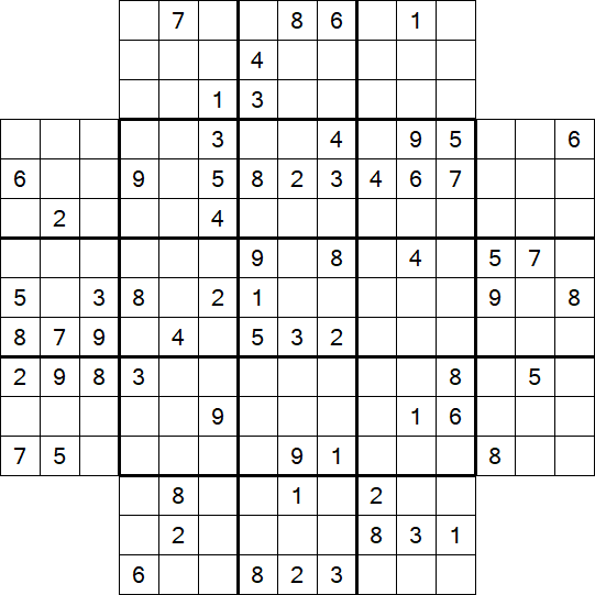 Flower Sudoku - Difícil
