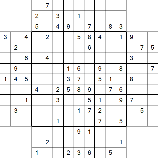 Flower Sudoku - Difícil