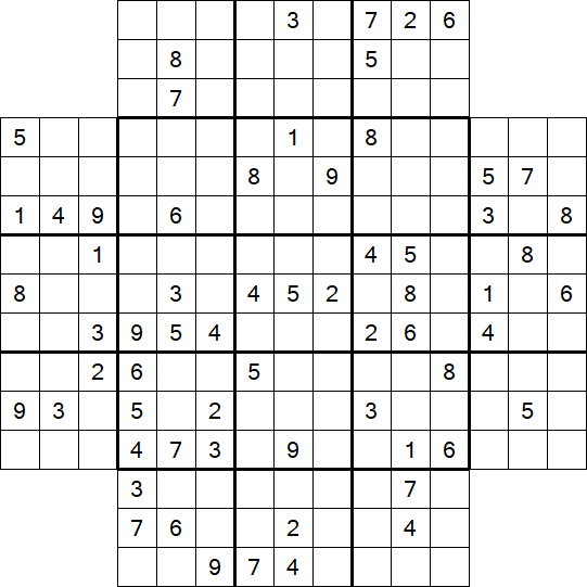 Flower Sudoku - Difícil