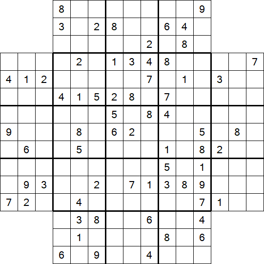 Flower Sudoku - Difícil