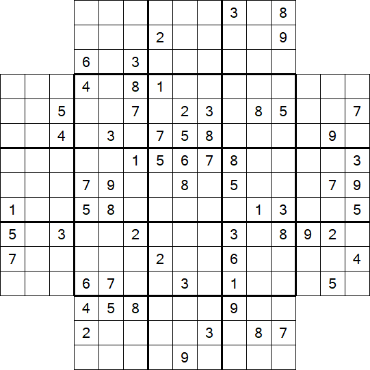 Flower Sudoku - Difícil